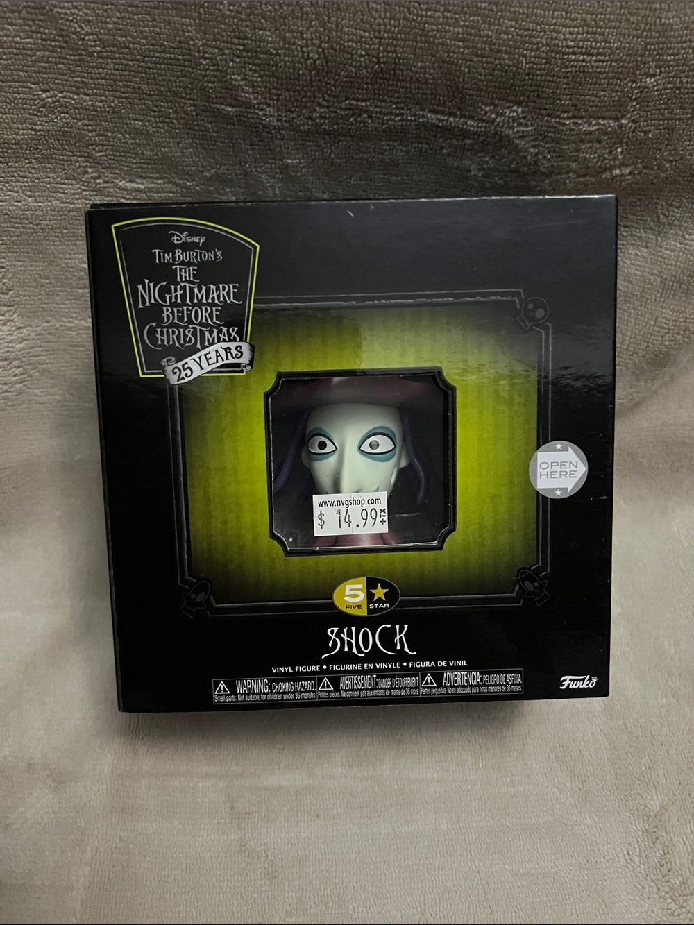 Funko The Nightmare Before Christmas Shock Vinyl Figure - Green & Black